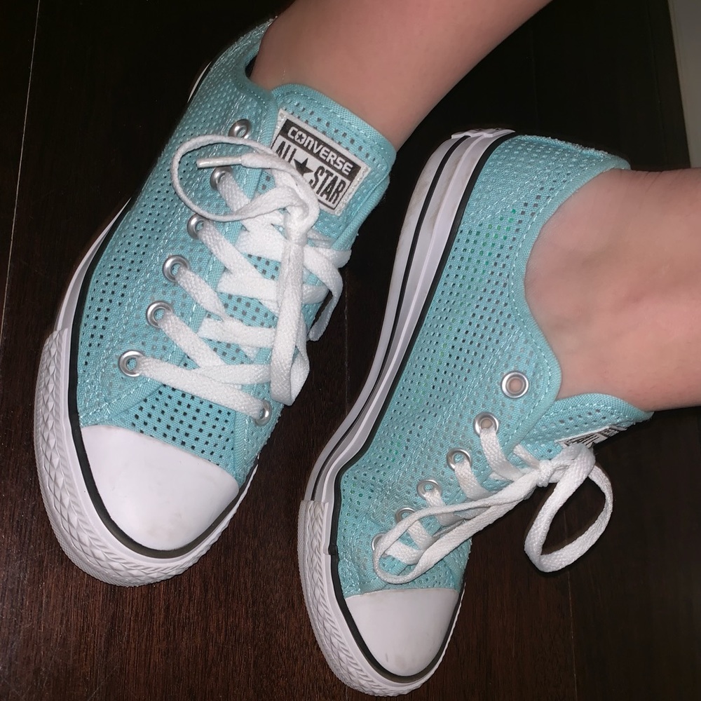 Blue Converse